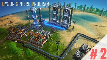 Blue Cube Electromagnetic Matrix - Dyson Sphere Program - Episode 2