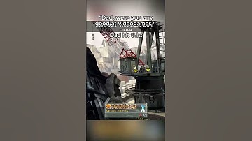 DAD HIT THIS INSANE TRICKSHOT ✅ #callofduty #cod #mw2 #modernwarfare2 #nostalgia #codclips #gaming