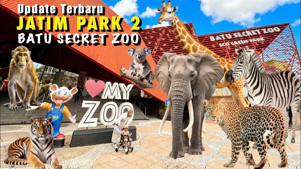 FULL REVIEW JATIM PARK 2 TERBARU || BATU SECRET ZOO-MUSEUM SATWA-SWEET MEMORIES SELFIE