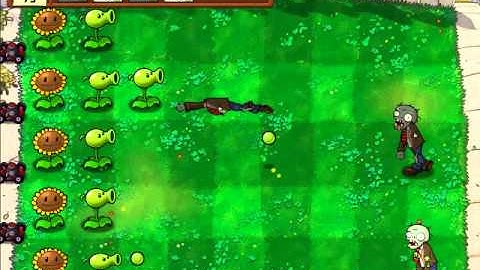 plants vs zombies walkthrough part 4 level 1-4