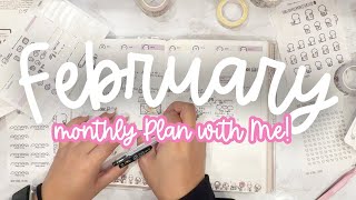 Sterling Ink A5 Complete | Plan with Me Monthly | February