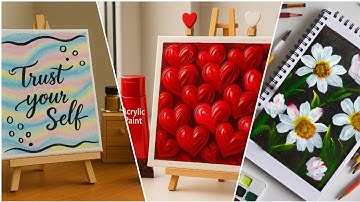 Find Your Name | Acrylic painting | ASMR | Satisfying | Flower | BTS #zarmeenasmeerart #shorts #arts