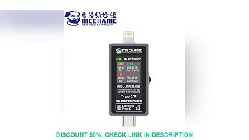 MECHANIC intelligent automatic detection of tail plug tester LCD digital precision detection for Lig