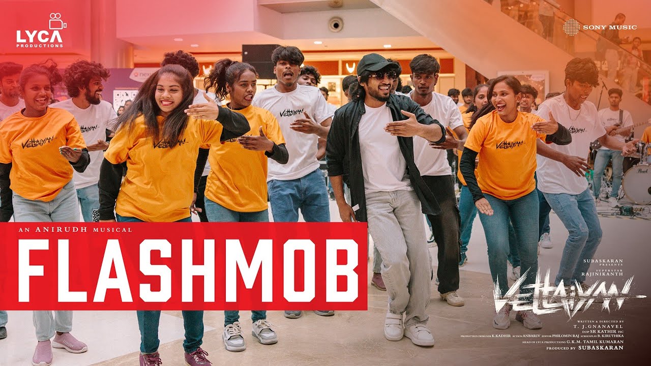Vettaiyan Flashmob #manasilaayo #huntervantaar | Rajinikanth | Anirudh Ravichander