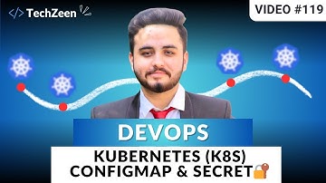 DevOps Tutorial #119: Kubernetes ConfigMap & Secrets Explained | Store Env Vars in Pods | 2025