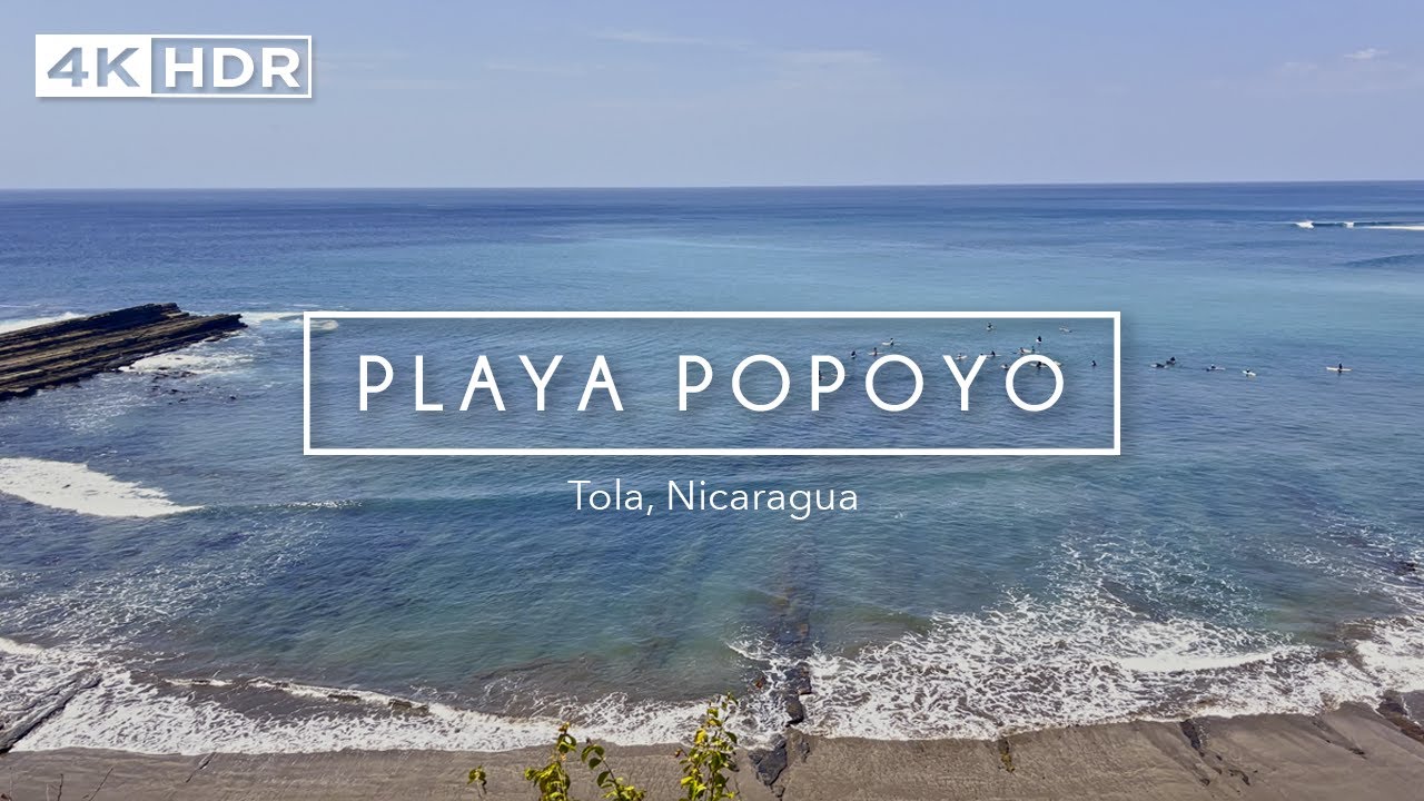Playa Popoyo, Tola, Nicaragua [Guía Completa] Video 4K HDR | Destinos del Mundo