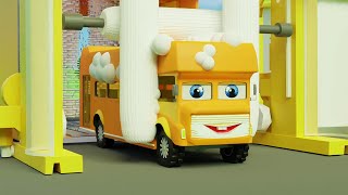 Bus Wash Song | Carwash Song | New Nursery Rhymes for Kids & Babies Song