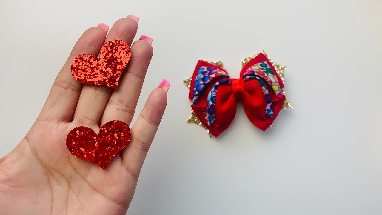 Par de moños 🎀 listón 3.8cm