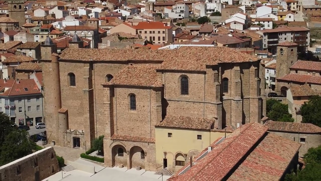 Vista aérea de Ágreda (Soria)