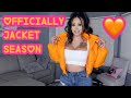 ITS OFFICIALLY JACKET SEASON!! **Maria Estella Fashion**