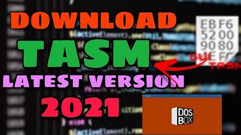How to install and run TASM | Assembly Language with TASM 1.4