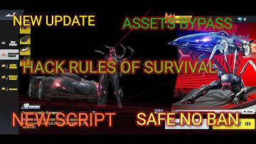 NEW SCRIPT UPDATE SAFE NO BAN / RULES OF SURVIVAL