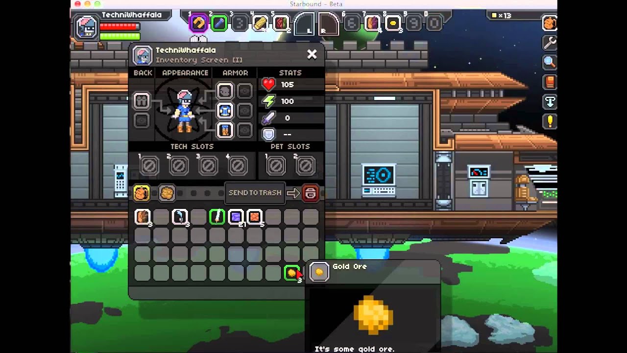 Starbound Episode 4 I only died one time YouTube