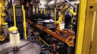Robotic Tire and Wheel Assembly System