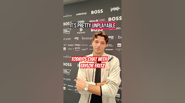 Taylor Fritz talks Alcaraz vs Sinner, reacts to Coco Guaff’s victory in Paris 🎤🎾🇺🇸