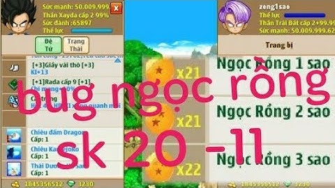 [ngọc rồng online] ☆zong1sao☆ bug ngọc rồng sự kiện 20/11