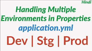 Celebrity Handle Multiple Environments in Properties file | application.yml | Spring boot | Eclipse Net Worth