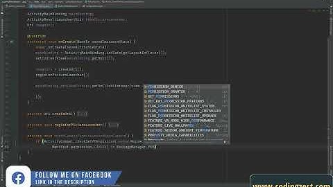 How to Request Camera Permission and Take Picture in Android | How to Take Photo From Camera Android