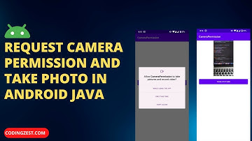 How to Request Camera Permission and Take Picture in Android | How to Take Photo From Camera Android