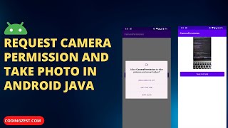 How to Request Camera Permission and Take Picture in Android | How to Take Photo From Camera Android screenshot 4