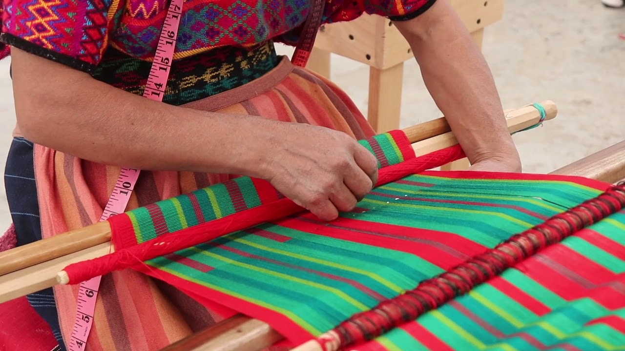 Hand Woven Square Potholder Red Fair Trade Mayamam Weavers