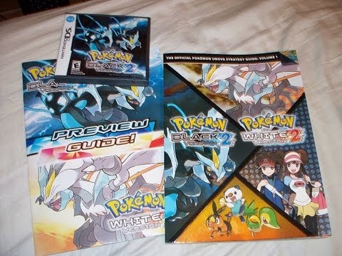 Official National Pokedex & Guide Vol.2 Pokemon Black and White 2 Unboxing  