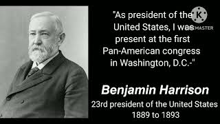 The Voice Of 23Rd President Of The United States, Benjamin Harrison