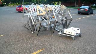 University of St. Thomas Walking Robot 2011 Test Run