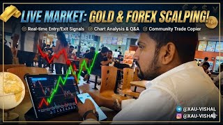 🔴 LIVE: Gold (XAUUSD) | BTC | Forex Market Analysis | XAUUSD Vishal