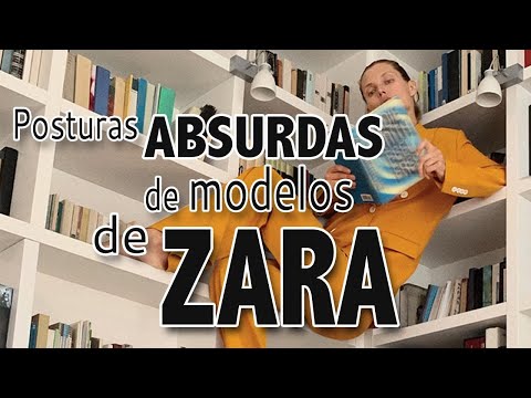 Posturas absurdas de modelos de Zara
