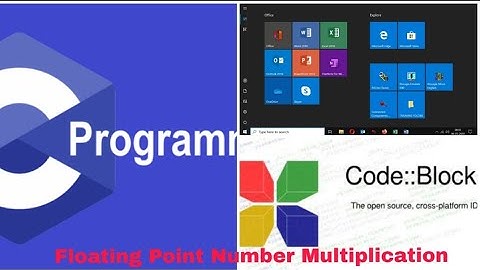 #How to Write C Program  to Multiply float Numbers