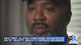 Homeowner who alleged hate crime faces federal charges in deadly fire