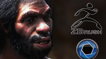 Neanderthal * Zbrush 4r7 + Keyshot 5 * Fibemesh * Timelapse modeling