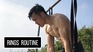 How I used RINGS to break through my Plateau | My Rings Workout Routine