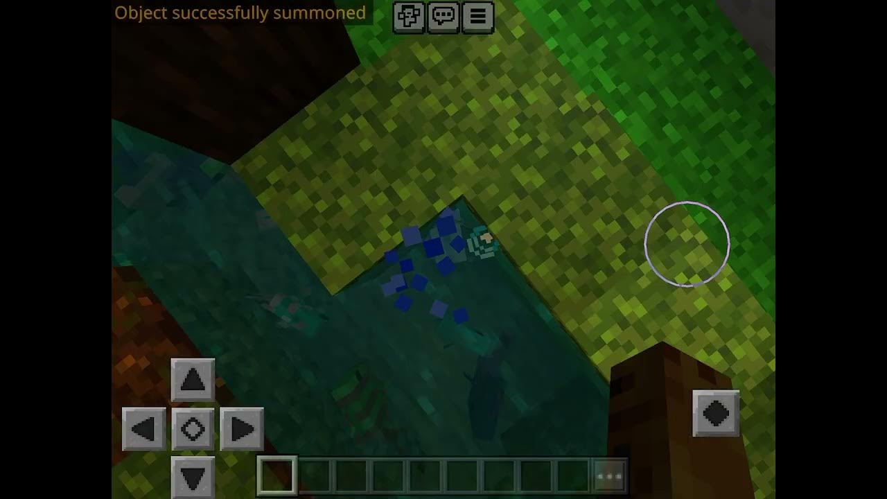 Minecraft bedrock blue axolotl command youtube