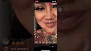 Donna Marie Lombardi (@donnadadondada) Instagram Live August 11, 2020