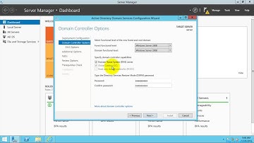 How to Configure ADDS in Windows Server 2012 R2 - Tutorial