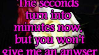 Stuttering - Fefe Dobson - Lyrics On Screen