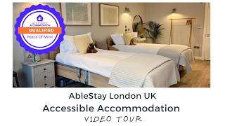 Accessible Accommodation AbleStay London UK FULL video tour