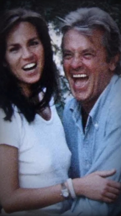 Alain DELON & Rosalie Van BREEMEN. Happy Days.