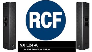 RCF NX L24-A Column Array Speaker Distance Test 2017 Demo Part 3