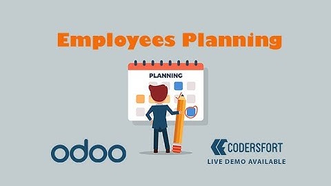 How to manage employees in odoo | Odoo Planning Module -  Best odoo app for employee planning