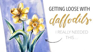 Getting Loose With Watercolour Daffodils! by Emma Jane Lefebvre 5,765 views 2 months ago 20 minutes