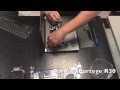 How to keyboard replacement toshiba portege z30 disassembly
