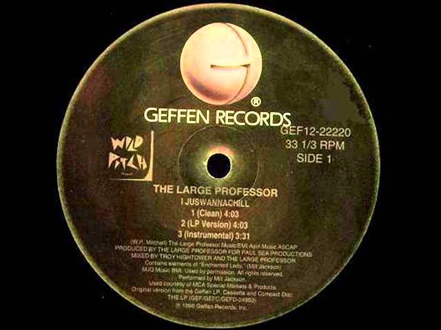 The Large Professor - I Juswannachill (LP Version) (1996) - YouTube