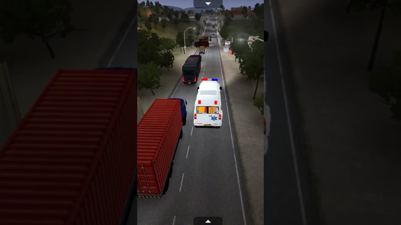 ambulance driver save a person 🚑 