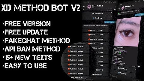🔥Como banir números do WhatsApp usando o Telegram | XD METHOD BŌT V2 | métodos fáceis de banimento