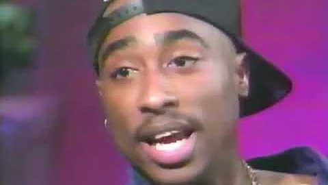 2PAC being interviewed by Tanya Hart, 1992