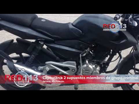 VIDEO Capturan a dos supuestos miembros de grupo criminal jalisciense, están implicados con un atentado en Jacona