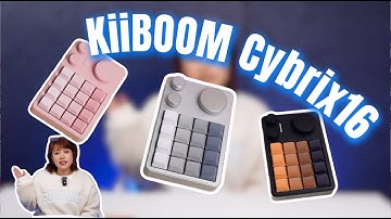 KiiBoom Cybrix16 Metro Pad (A Gamer & Creator’s Dream Macro Pad??!!)